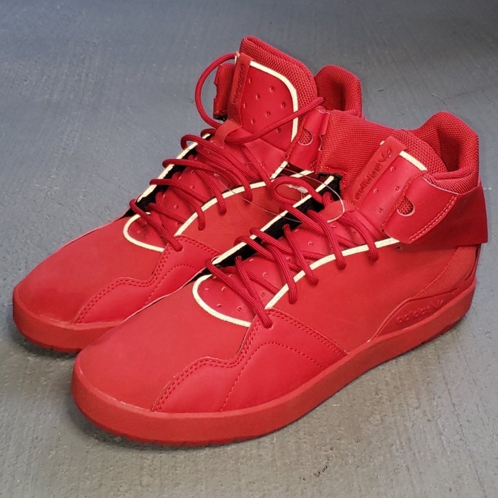 Red Adidas Crestwood Mid - 10
